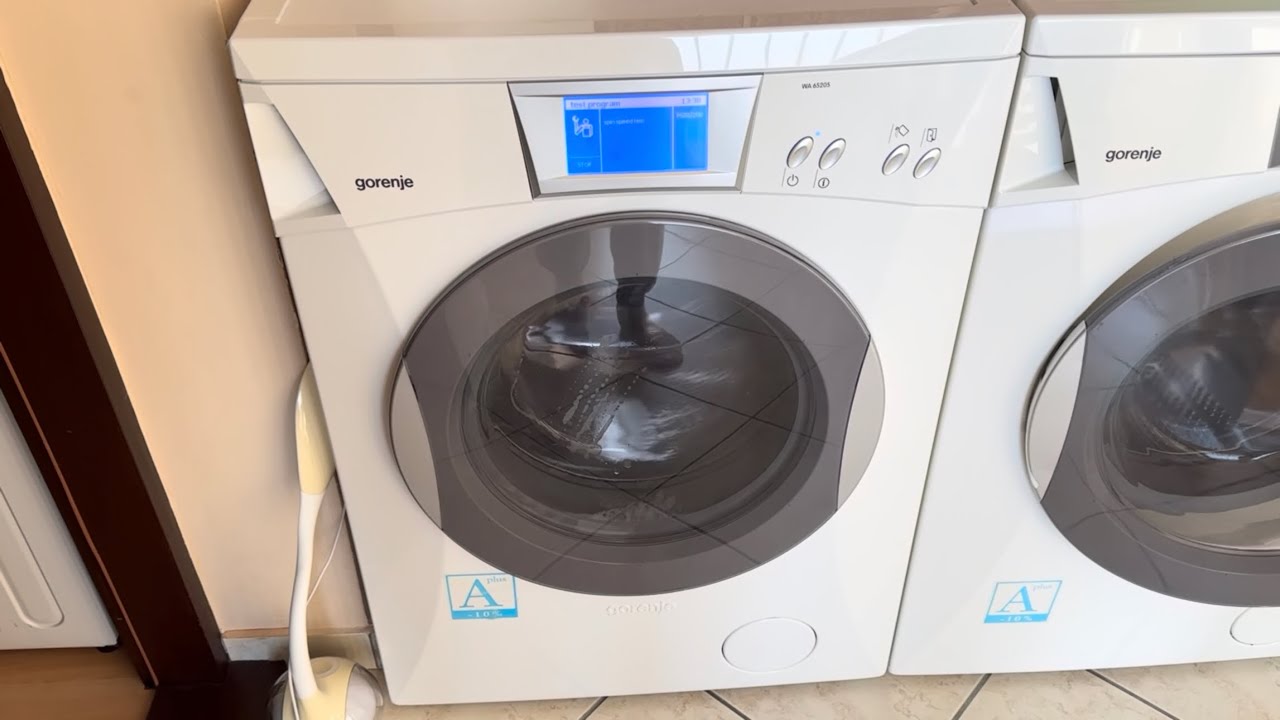 Gorenje WA65205 - Stability Testing (Perfectly Leveled)