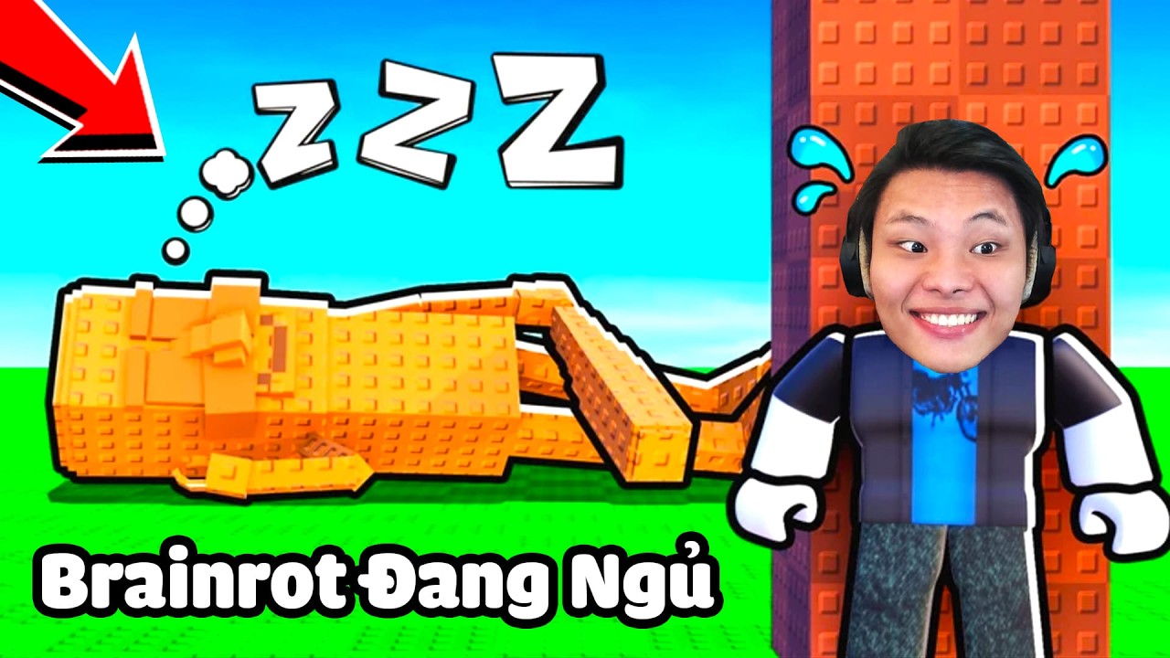 [ROBLOX] ĐỪNG ĐÁNH THỨC BRAINROT DẬY❌😴⏰JAYGRAY TROLL TỰA GAME NHẬN NUÔI THÚ CƯNG BRAINROT BẰNG VÀNG
