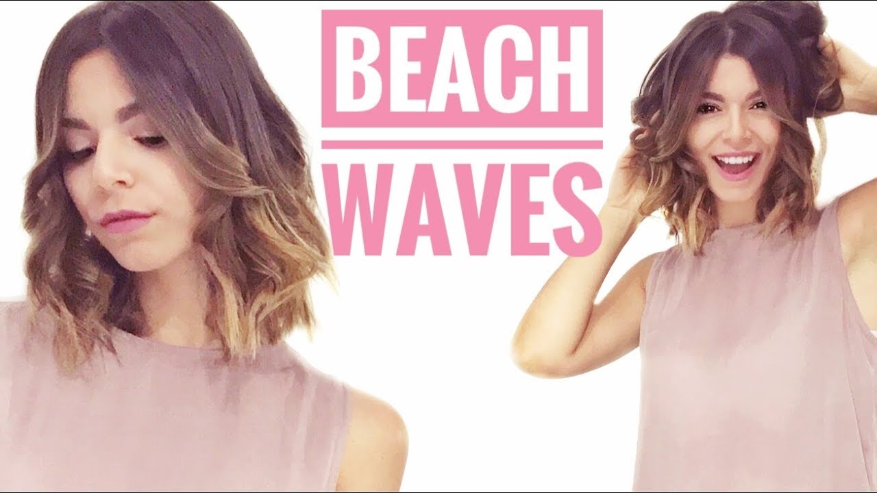 BEACH WAVES | CAPELLI MOSSI CON LA PIASTRA - Hair Tutorial - Claudia Pellicciaro