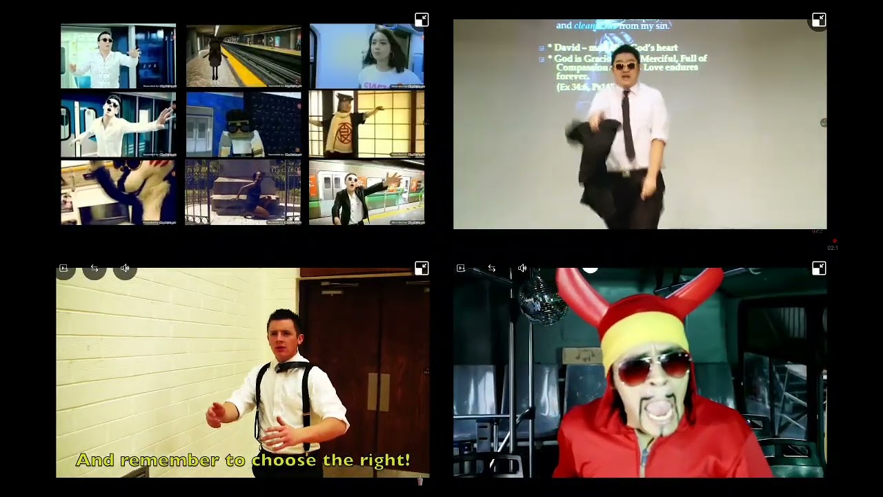 12 gangnam style