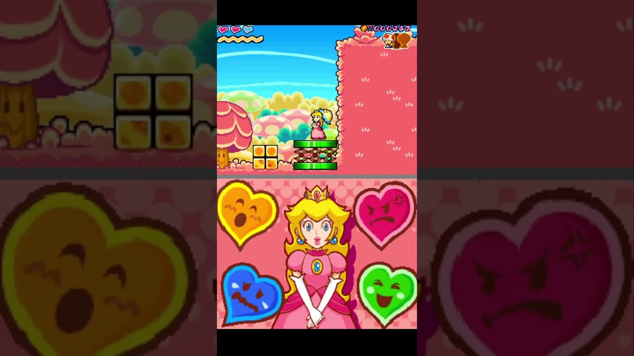 Princess Peach Jumps Onto A Massive Spring Jump!