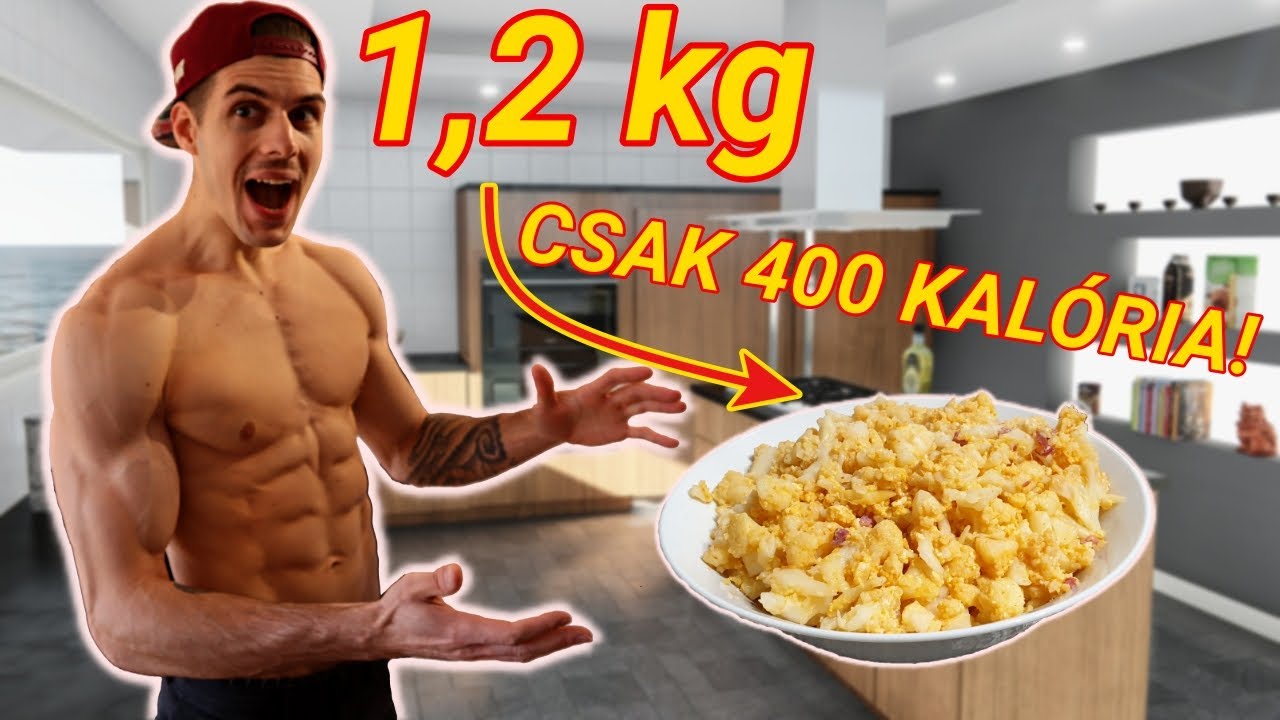 SZUPERTITKOS RECEPT A FOGYÁSHOZ, SZÁLKÁSÍTÁSHOZ #1 / HATALMAS ADAG, KEVÉS KALÓRIA!
