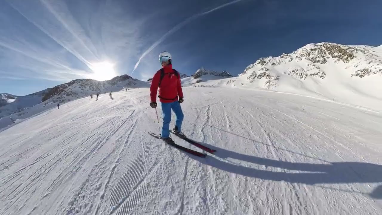 Stubaier Gletscher skiing - January 2024