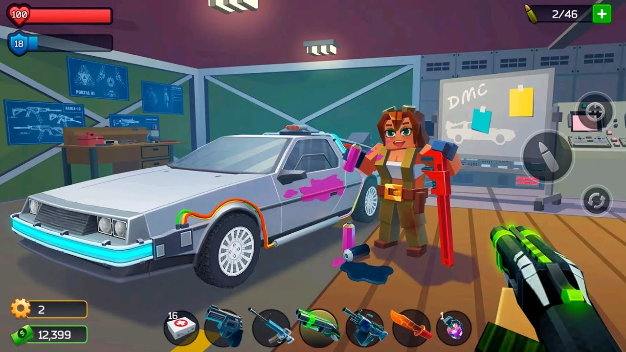 Pixel Combat: Zombie Strike Gameplay Walkthrough Part -1