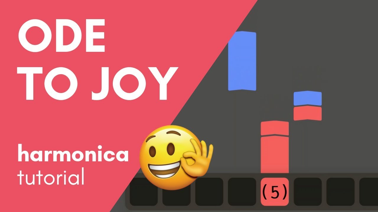 How to play ODE TO JOY on harmonica