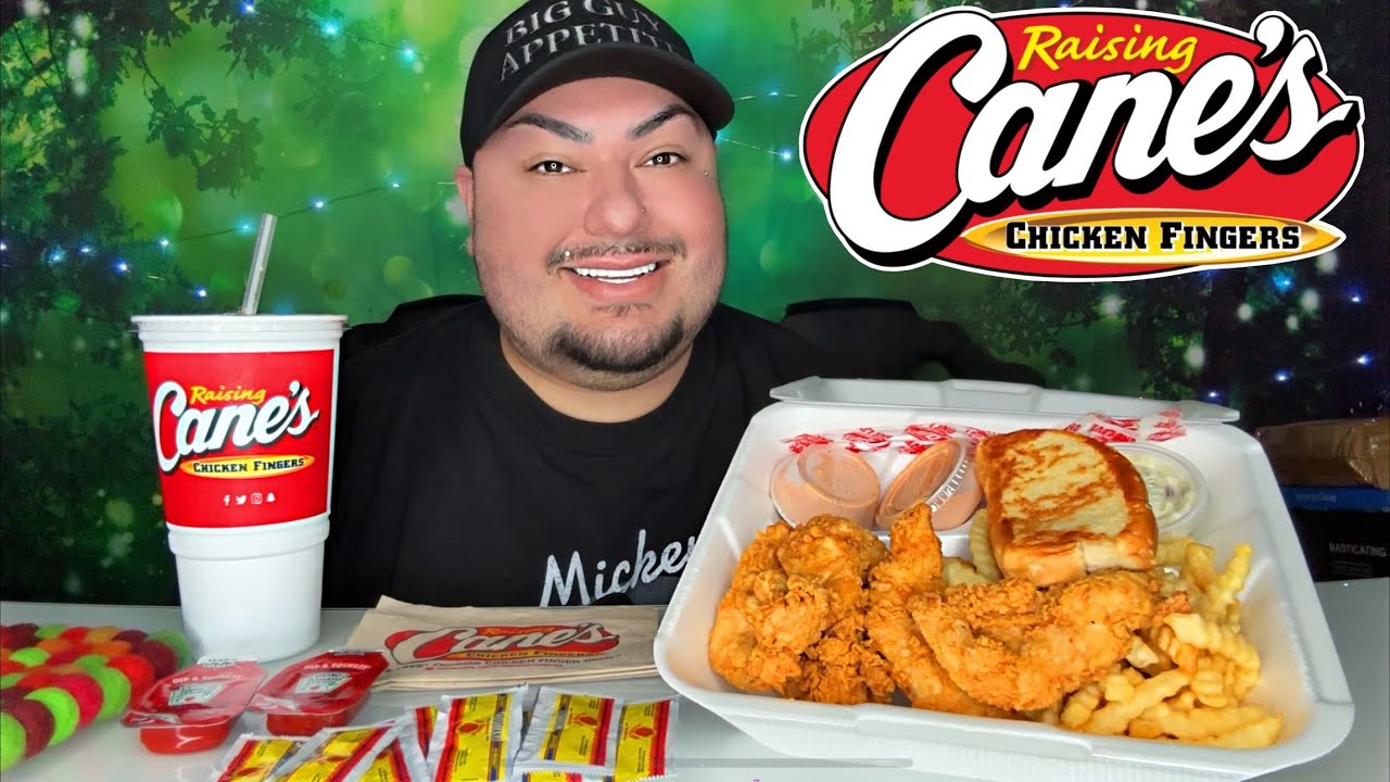 RAISING CANES MUKBANG