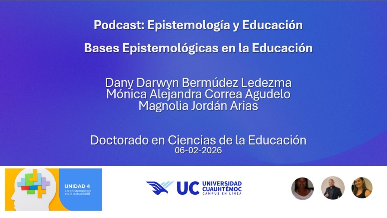 Podcast   Epistemología y Educación