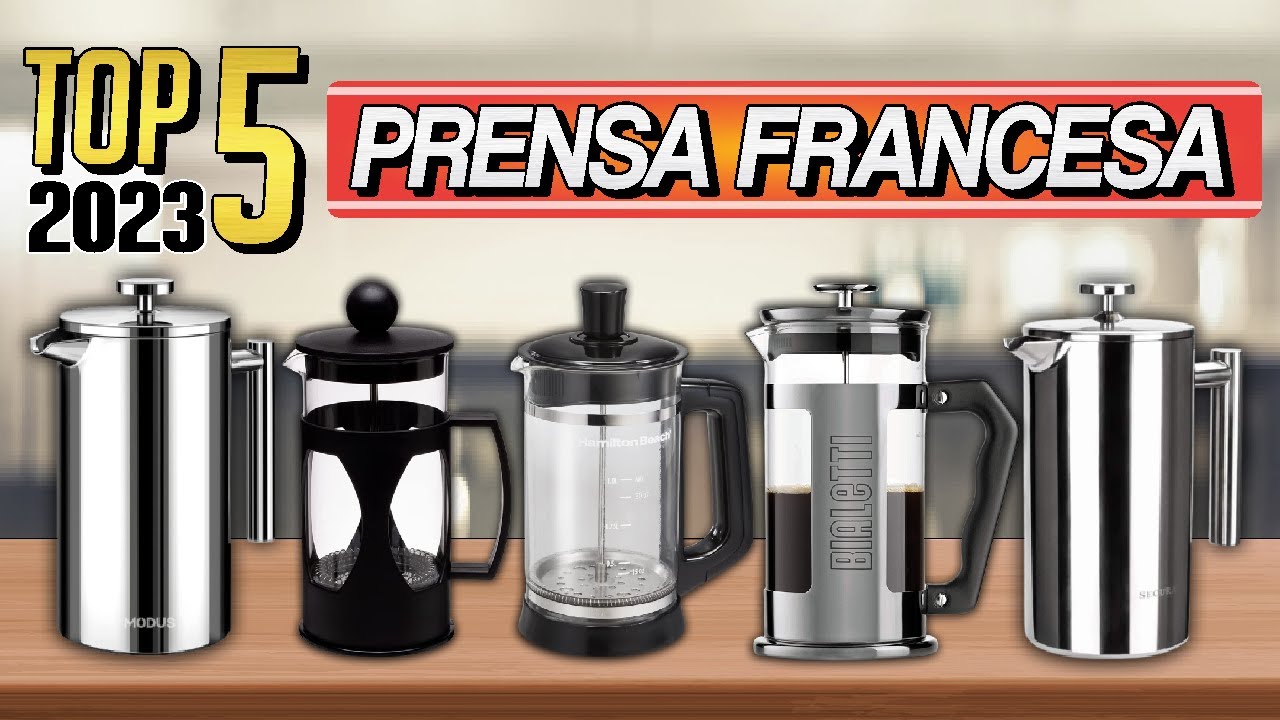 Qual a MELHOR Cafeteira PRENSA FRANCESA? TOP 5 Custo Benefício!