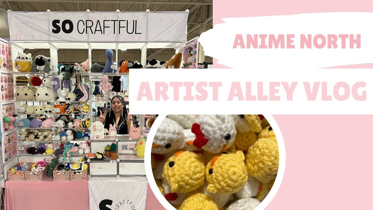 Anime North 2023 - ARTIST ALLEY VLOG!