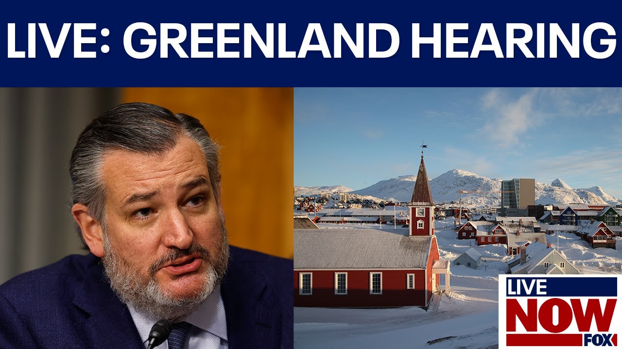 WATCH FULL: Greenland Senate hearing, Chairman Ted Cruz