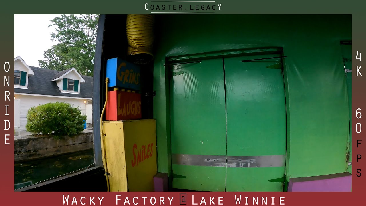 POV • Wacky Factory @ Lake Winnepesaukah | 4K @60fps