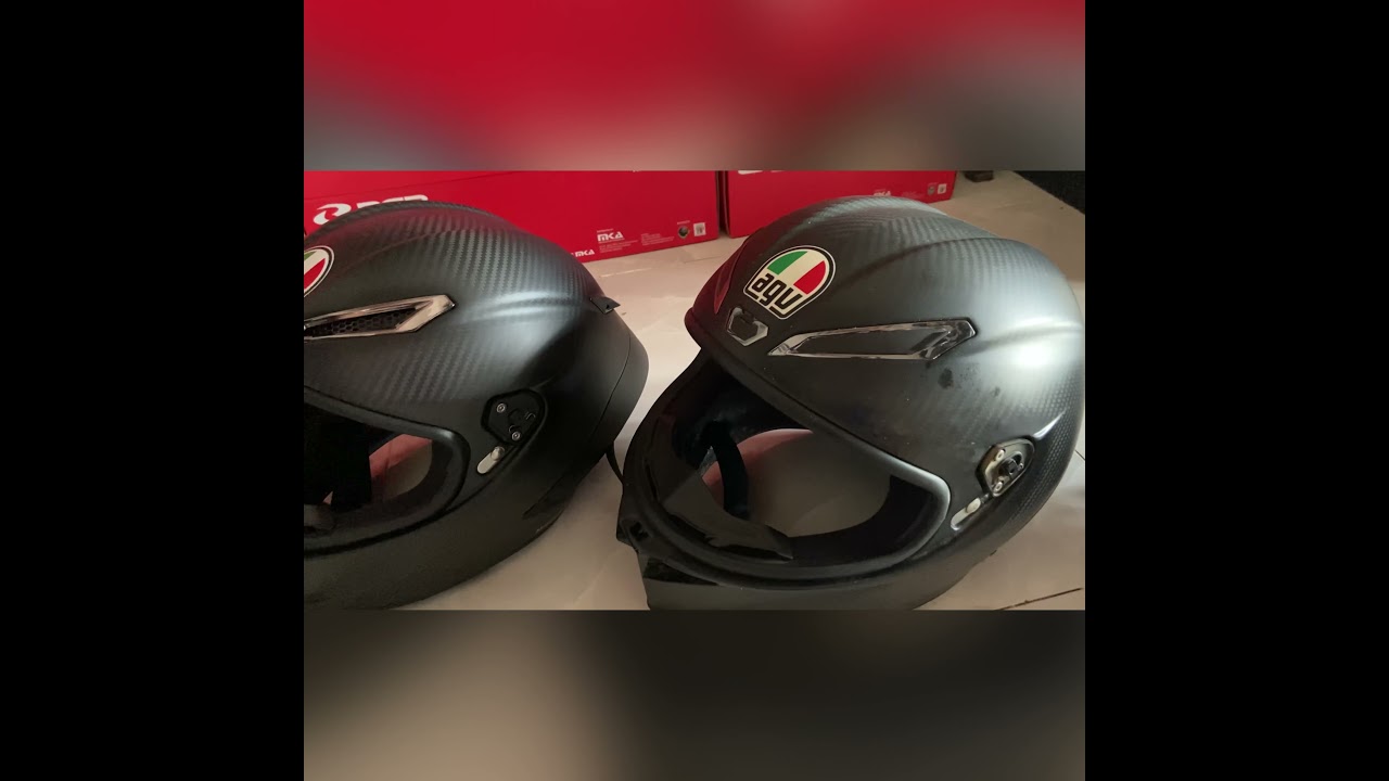 AGV pista Gp-R vs RR