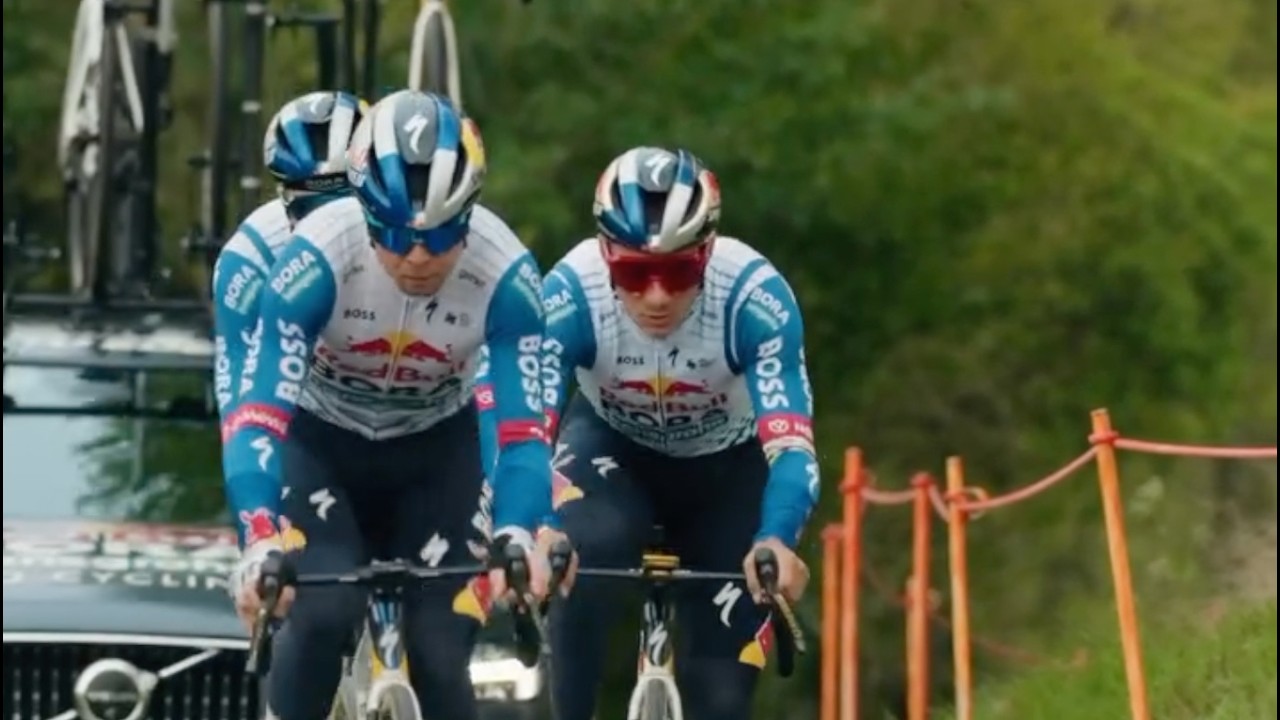 Ronde van Vlaanderen 2026 - Remco Evenepoel doing the recon for his first Tour of Flanders