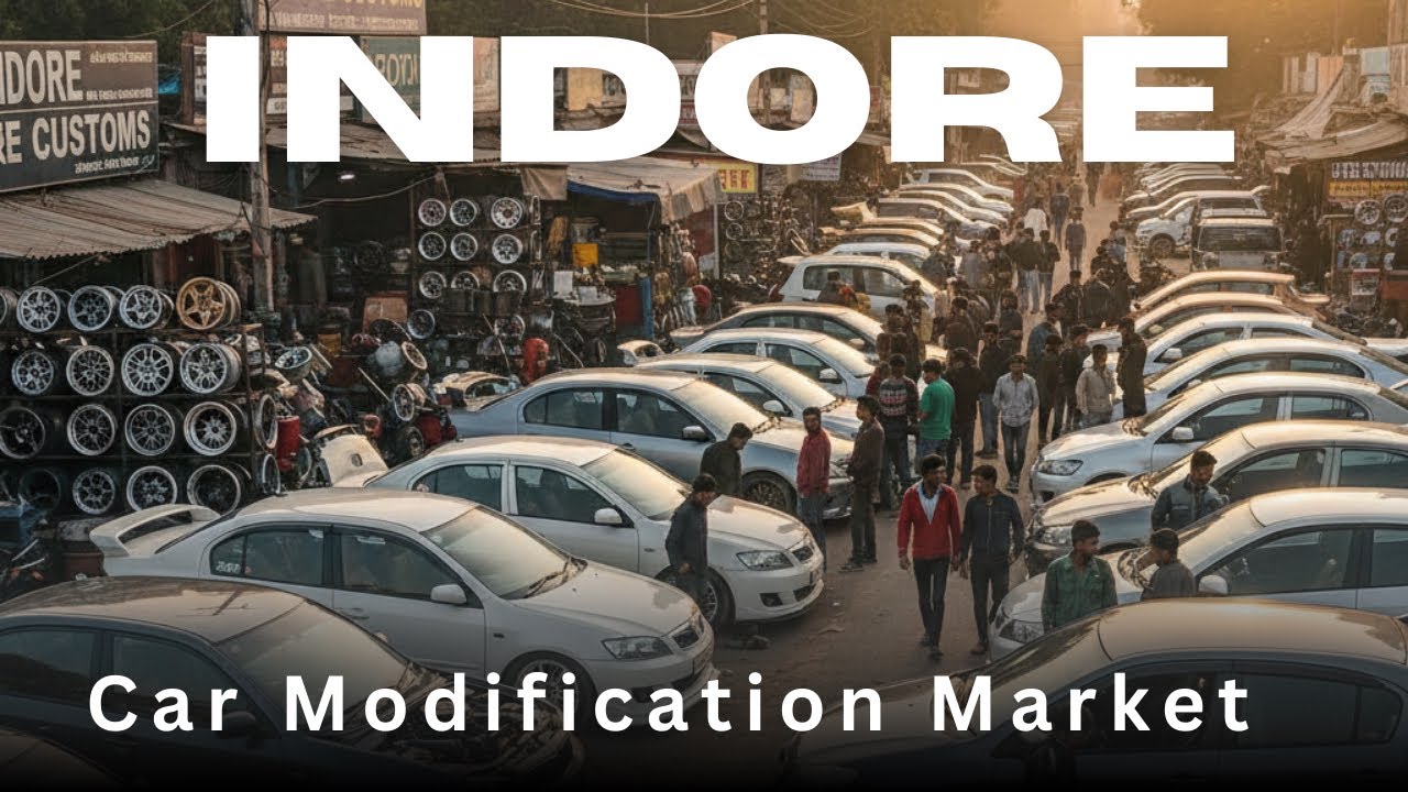 Indore's CHEAPEST Car Modification Market 2026: Full Car Transformation Indore Yogesh bairagi vlogs