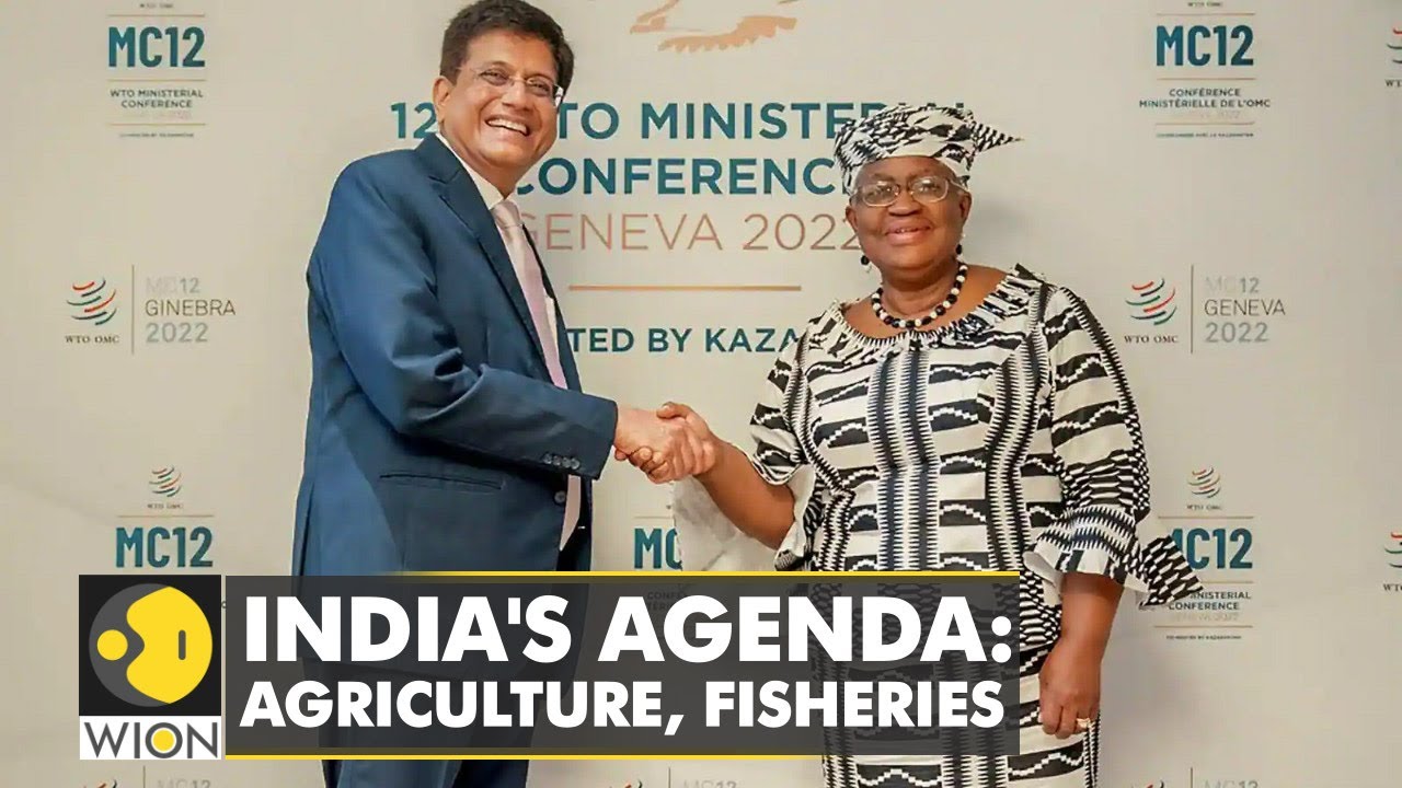 12th WTO Ministerial conference: India's Union Minister Piyush Goyal attends meet | World News