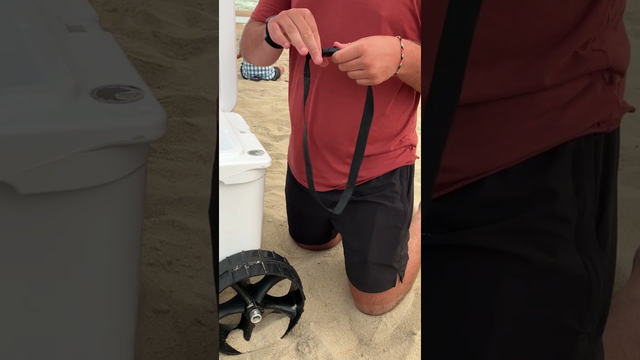 Cooler Tug Installation Video - Yeti Cooler Cart that fits the Yeti 65 QT Cooler by Boonedox