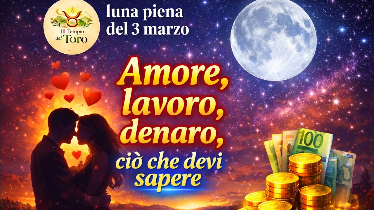 ♥️GUARDA CHE LUNA, TORO!!!!!!🔮💥🔥
