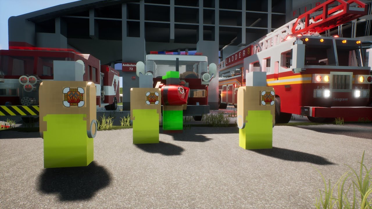 Brick Rigs Fire Department Rp part 3