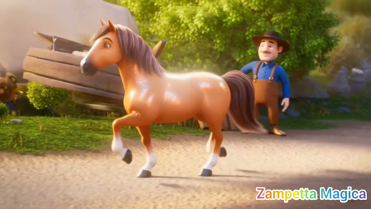 Canzone per Bambini – Festa nella Fattoria con Mucca, Porcellino e Amici
