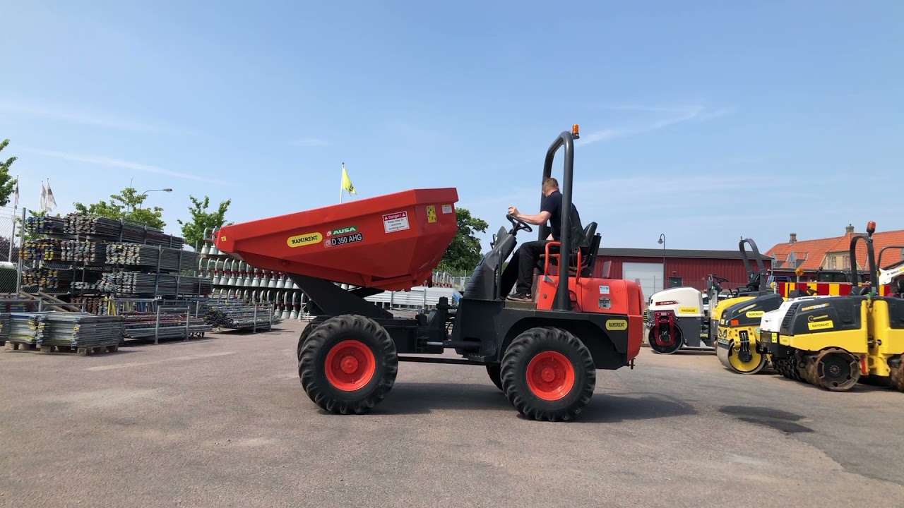 Köp Dumper Ausa D 350 AHG med vridplatta på Klaravik