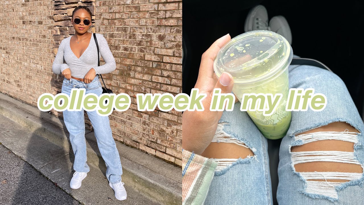 VLOG: college week in my life | midterms, burnout, outfits, retail therapy, and more