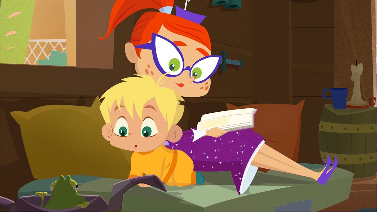 Miss Moon 🌙 Lola And The Frog | Cartoons for KIDS | PWR CLUB in English