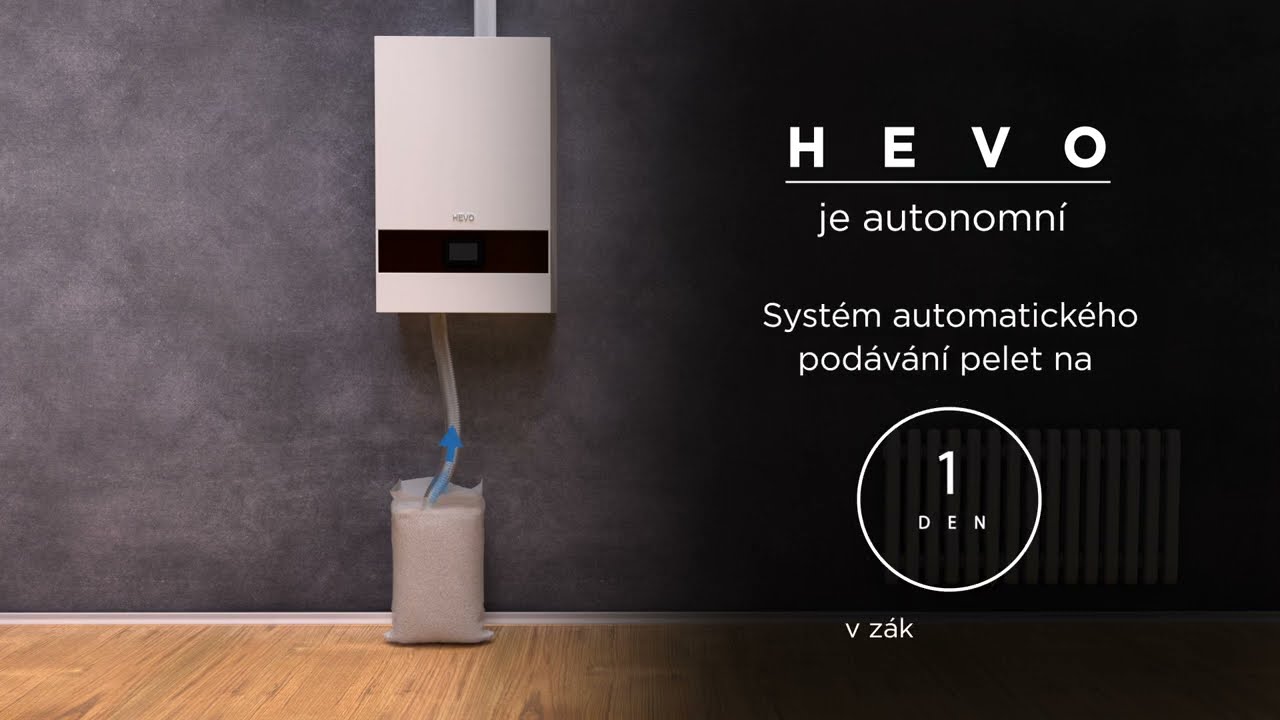 Prvn&iacute; n&aacute;stěnn&yacute; kotel na pelety - HEVO