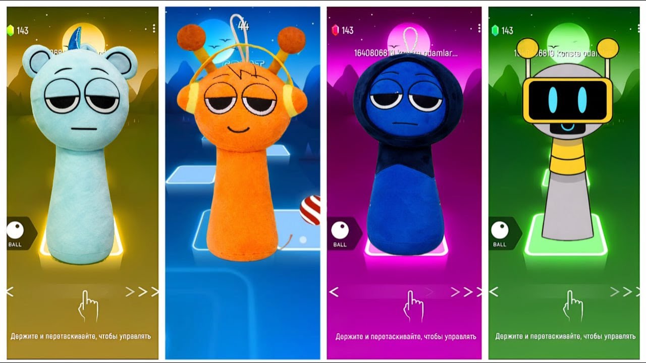 I Played Sprunki Song in Tiles Hop… THIS HAPPENED! 😳🔥