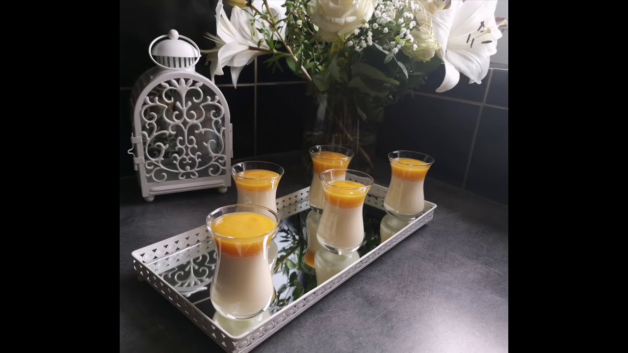 Panna cotta       @agaragar #pannacotta #desserts