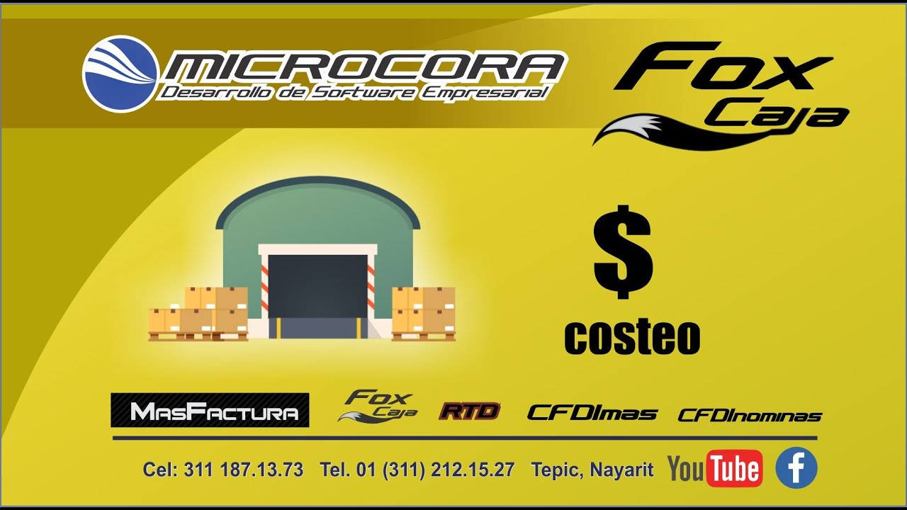 Entradas al Almacen y registro de Costos o Metodo de Costeo - Microcora
