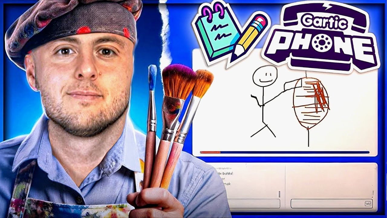 MÔJ CHAT VÁŽNE NEVIE KRESLIŤ… | Gartic Phone