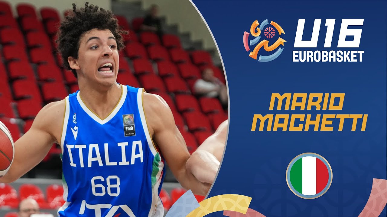 Mario Machetti 🇮🇹 | Full Highlights | FIBA U16 Eurobasket 2025