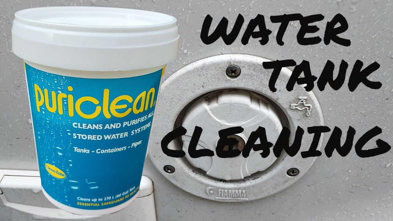 Cleaning Fresh Water System on Campervan, Motorhome or Caravan with Puriclean