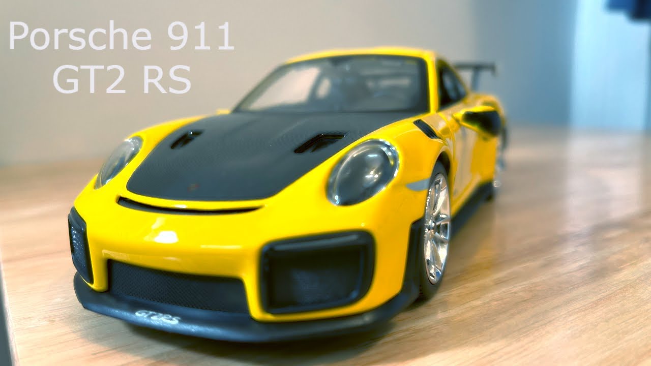 Porsche 911 GT2 RS Building Car Model Kits by Maisto || FULL BUILD
