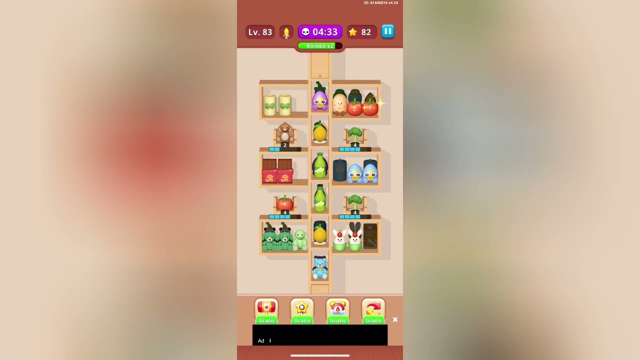 Goods Sorting Level 83 Solution Walkthrough 