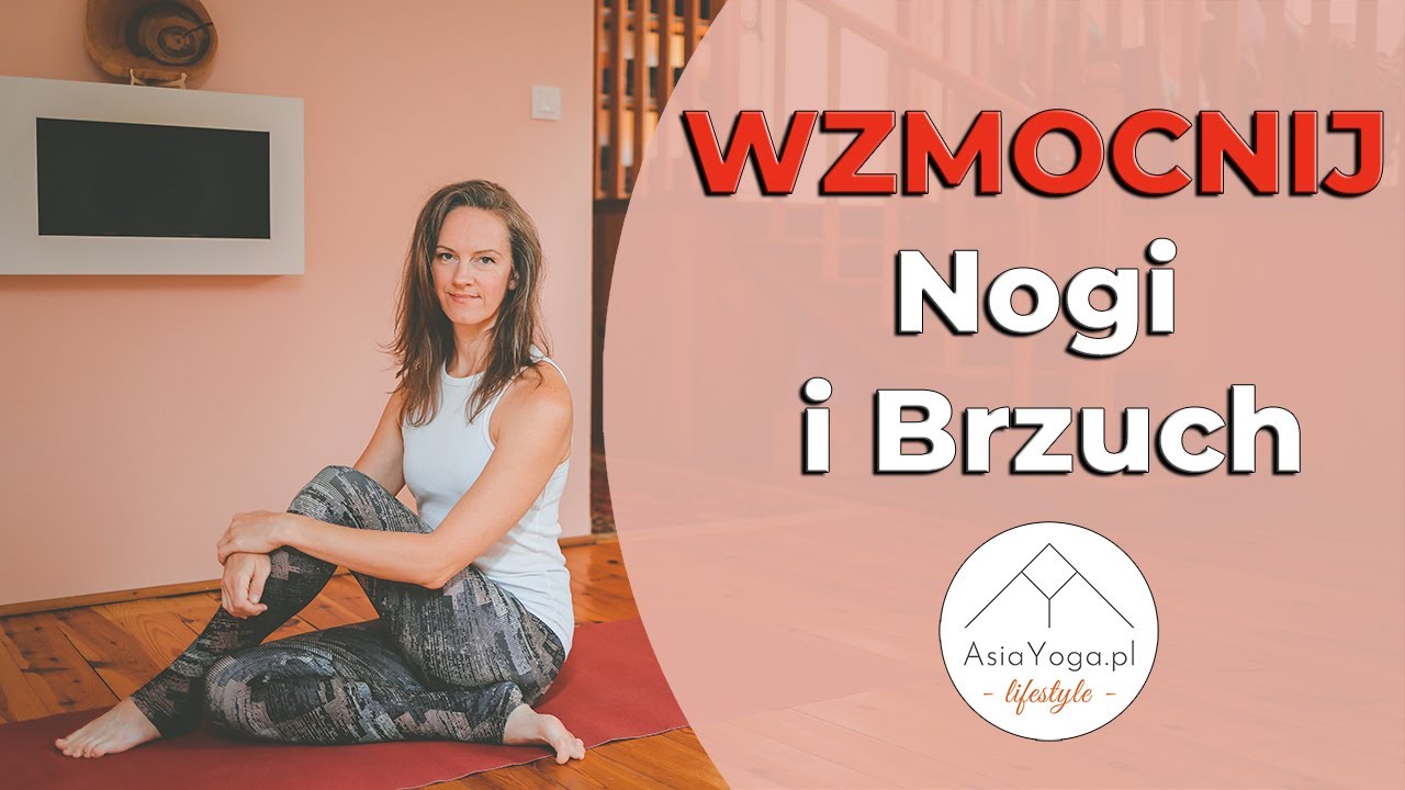 Joga na mocne nogi i brzuch -14 min |✦✦✦✧✧ |