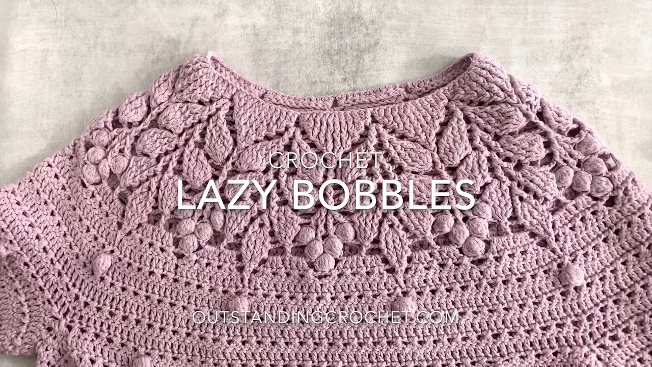 Add crochet bobbles to anything.