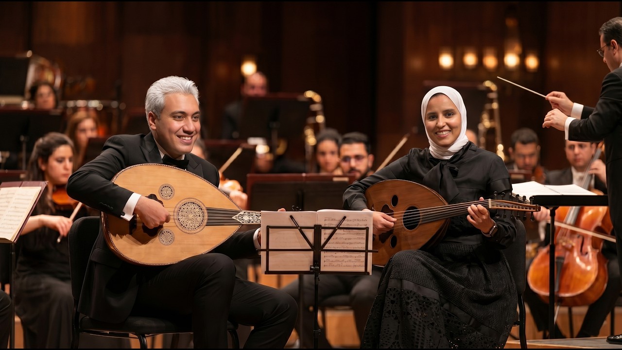 “Saalouny El Nas” – Oud Duet Cover | سألوني الناس – Sherif Riad & Salma Kilany