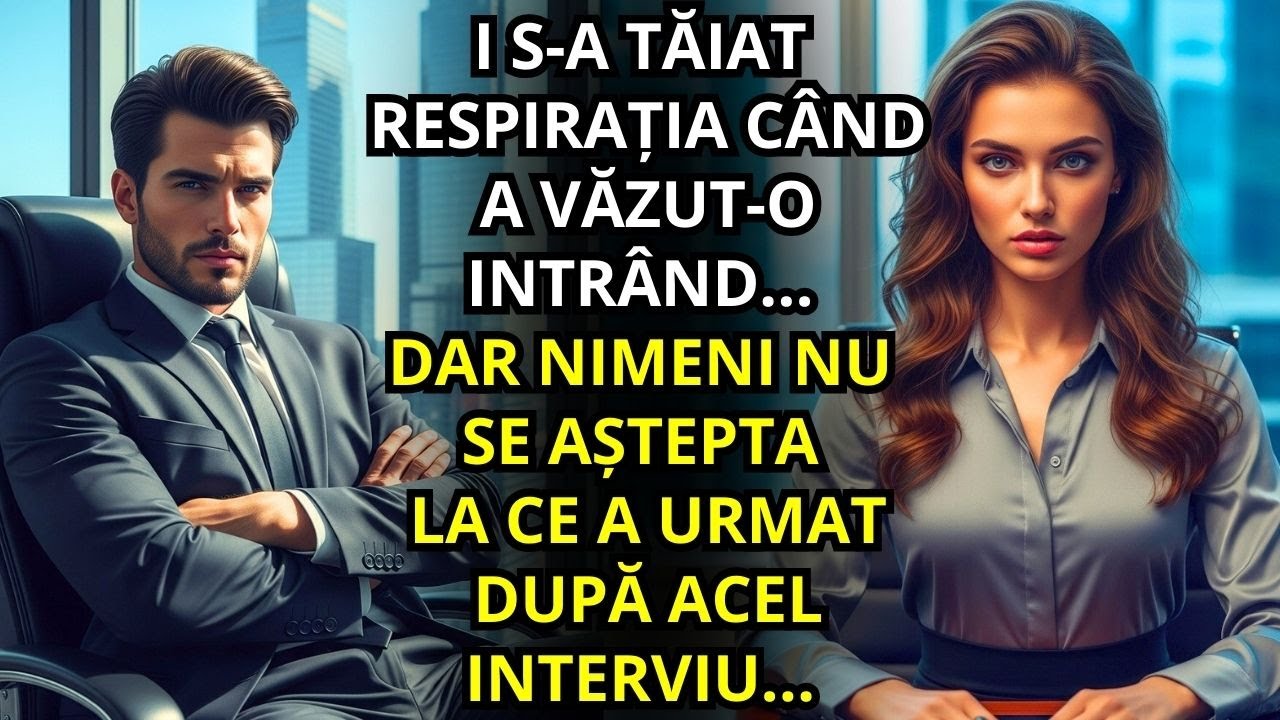 INTERVIU DE ANGAJARE ȘOCANT: MILIONARUL ERA PRIMA EI IUBIRE