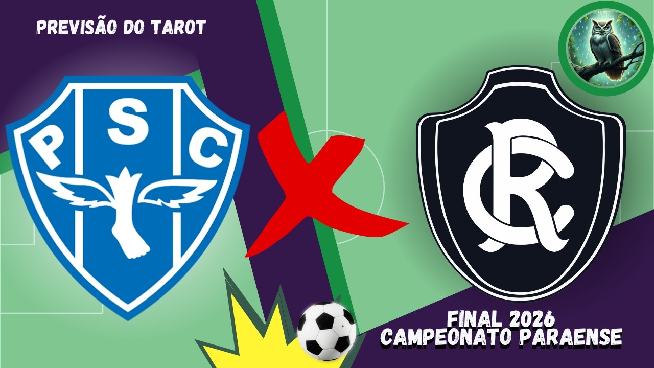 ⚽️ PAYSANDU X REMO: TAROT REVELA QUEM VENCE O PARAZÃO 2026!
