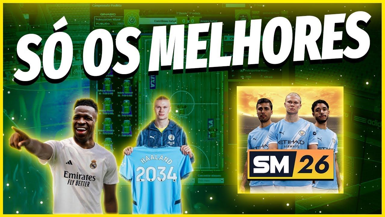 COMO CONTRATAR JOGADORES DA FORMA CERTA - SOCCER MANAGER 2026