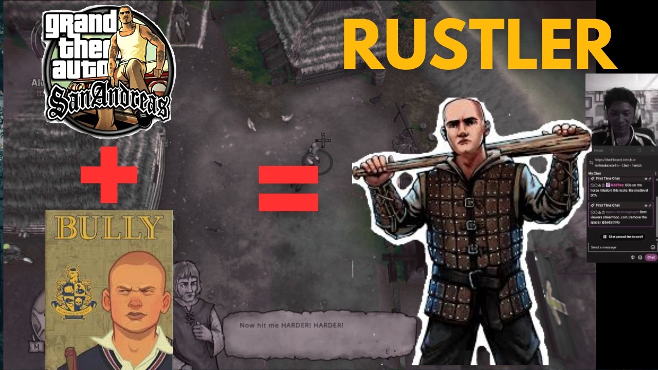 Gameplay medieval RUSTLER part 1