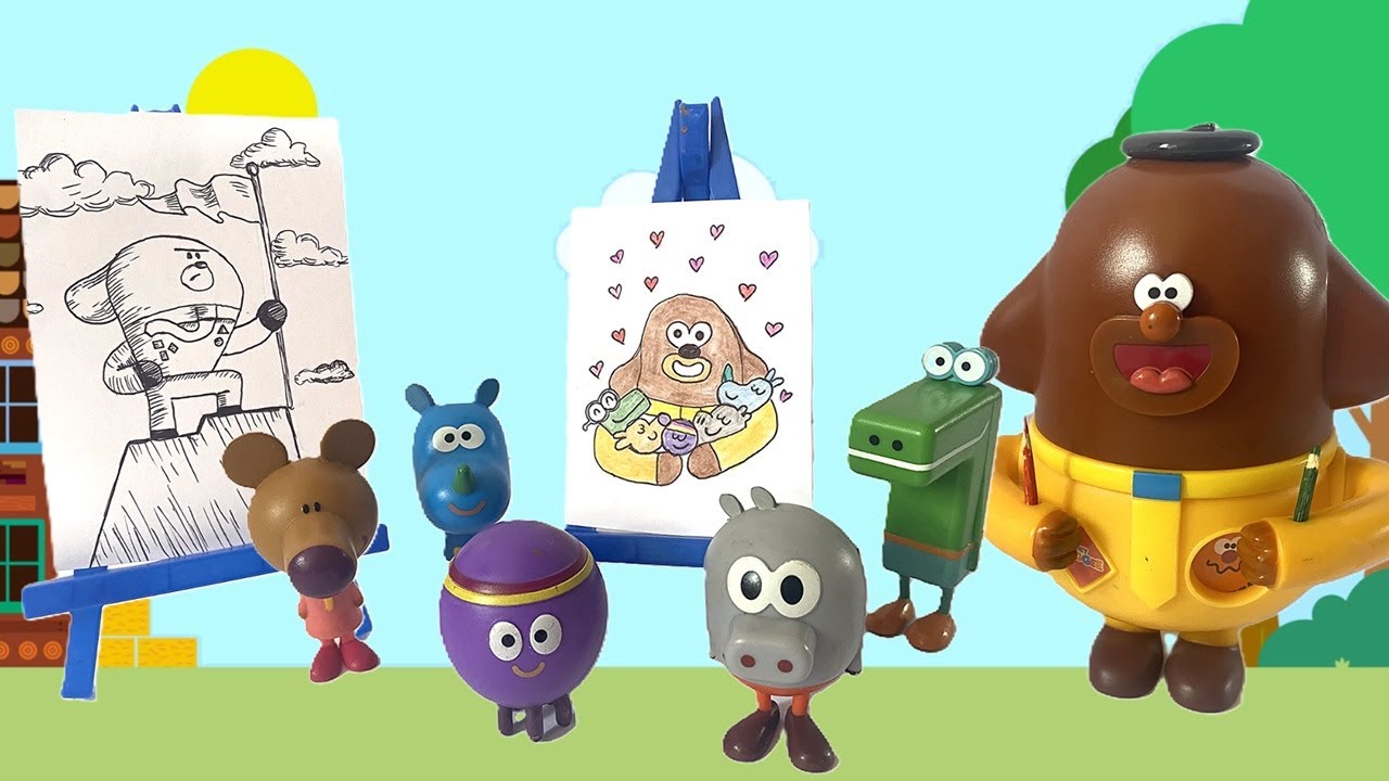 Hey Duggee And The Drawing Badge | Hey Duggee Story Book And Toys | Story Time