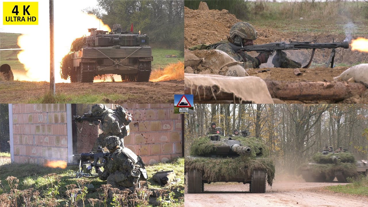 Firepower Extrem! Panzergrenadiere im Angriff PzGrenLehrBtl 92 im Verbund mit KPz Leopard 2 Teil 1