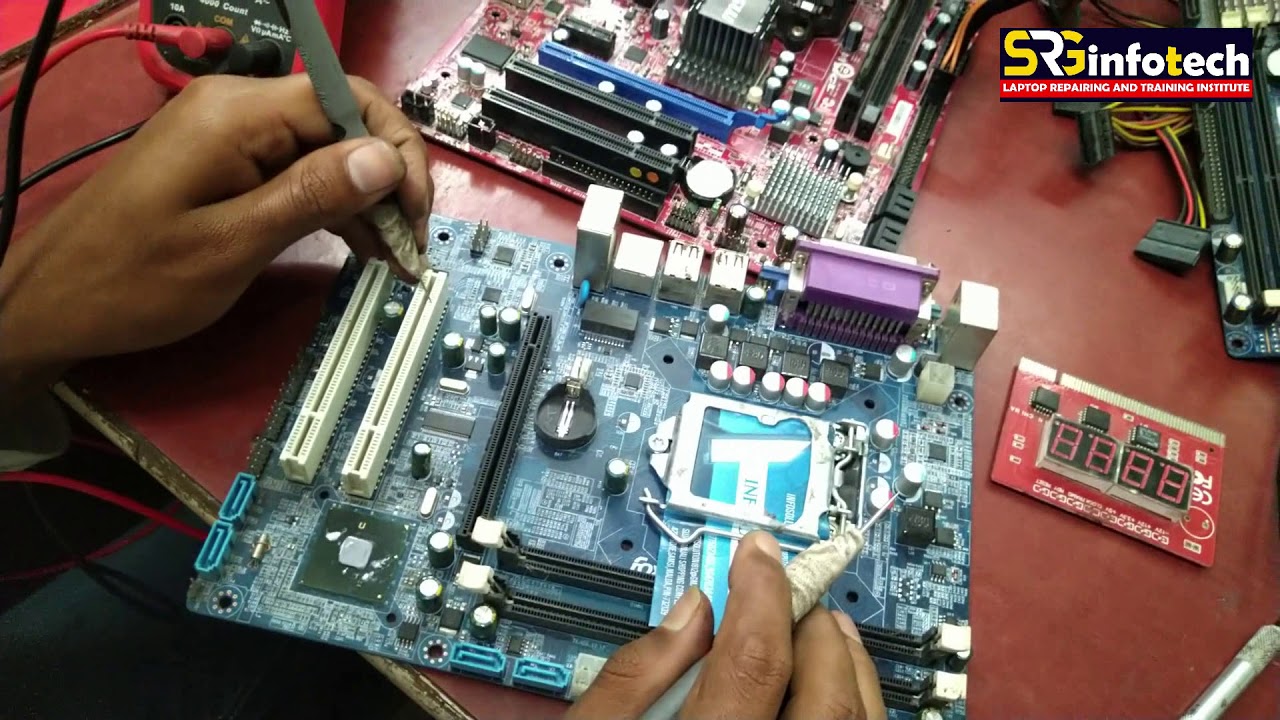 Fixed  Dead desktop Motherboard (HCL) Standby Problem (Chip Level Repairing) SRGinfoTech 7979720986