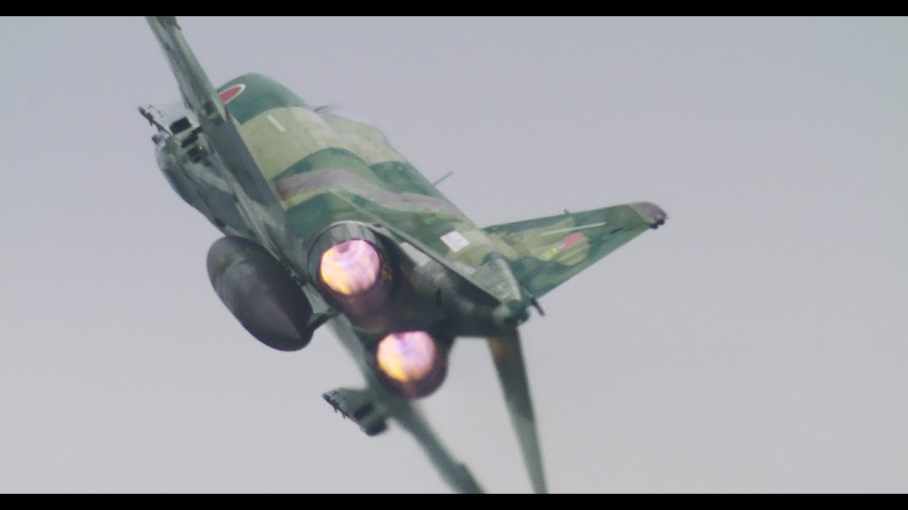 入間基地航空祭2019 - RF-4Eアフターバーナー全開帰投