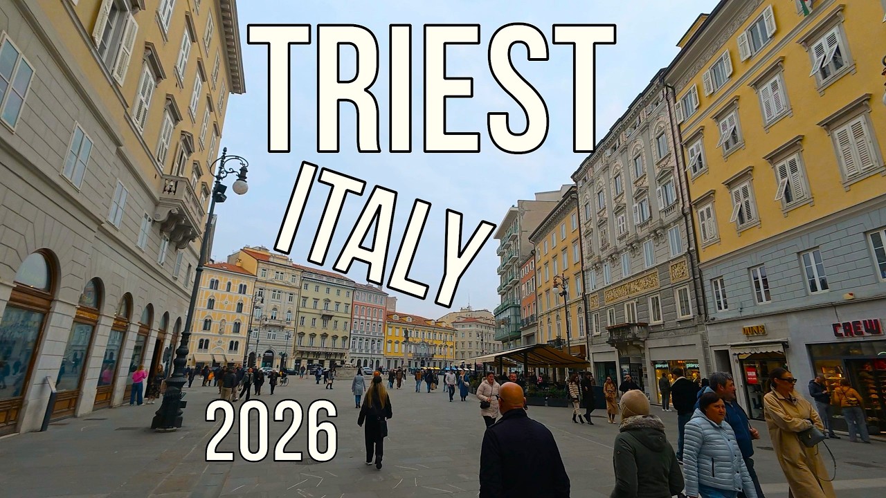 🇮🇹 Włochy - Triest w marcu. Pogoda. Co zobaczyć w jeden dzień. Atrakcje, kt&oacute;re warto 
