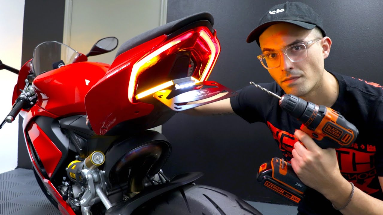 Do You DARE to Work on a Ducati? Tail Tidy Install