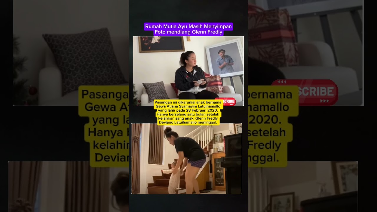 Rumah Mutia Ayu Masih Menyimpan Foto mendiang Glenn Fredly 