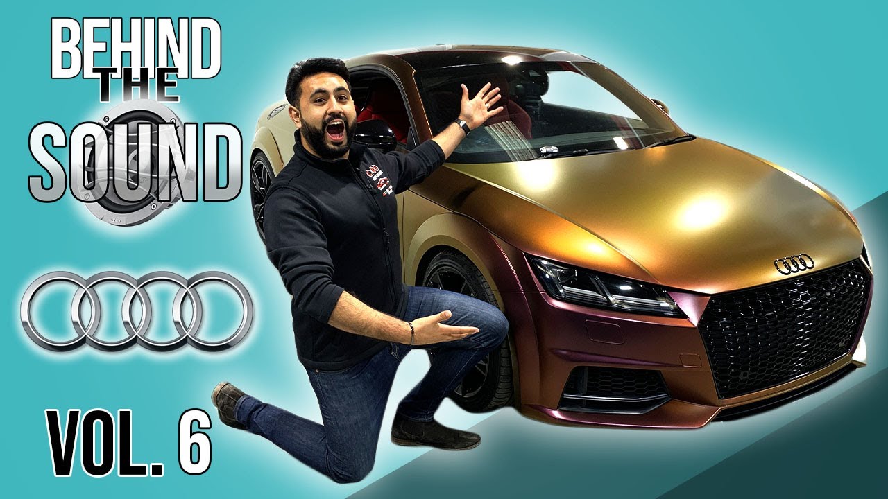 Chameleon Wrapped Audi TT S EPIC Bass Upgrade! | Behind The Sound - Audi TT S